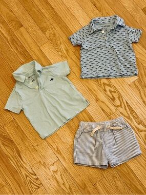 J.Crew Kids 3-Piece Summer Outfit Set (6–12M)